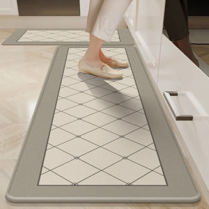 ZHIJIANYOUJIA | Anti-Slip Oil-Resistant Washable Waterproof Kitchen Mat
