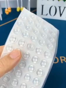 Self-adhesive Damper Pad For Door Stopper Cabinet Door Bumper Of Various Size Of Silicone Material For Kitchen Cabinet