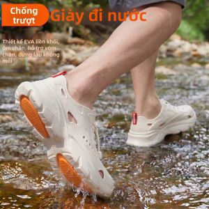 DAHONGNIANDAI | Dép EVA Nam Chống Trượt Kháng Mùi Thể Thao Nước Bền Đủ Đôi
