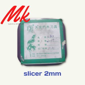 slicer import 2mm/13mm pisau mesin slecer tusuk sate