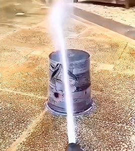 SEPAKET SEMPROTAN SELANG AIR 10 METER SERAT BENANG HIJAU ANTI LUMUT ALAT STEAM CUCI MOTOR DAN MOBIL