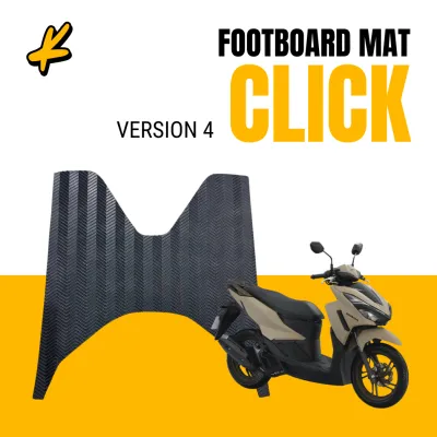 Honda | Click Version 4 | Footboard Mat | Rubber Matting | Hard Sole