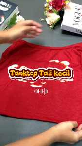 Tanktop Tali Kecil | Tengtop wanita | Singlet | Tank top L