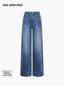 ANN ANDELMAN | Trendy Rhinestone Vintage Washed Womens Jeans