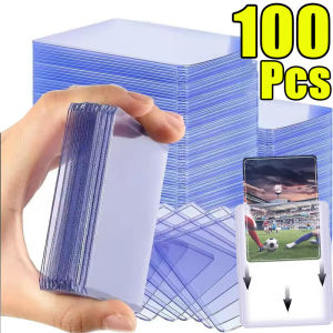 10-100pcs Game Card Sleeves Protector Transparent PVC Toploaders Protective Sleeve Magic Board Game Tarot Collection Cards Protector Game Card Holder Case