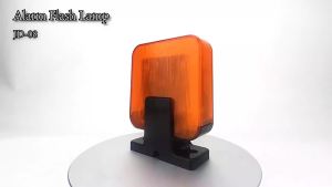 LED Signal Alarm Light Strobe Flashing Emergency 12V 24V 220V Warning Lamp Wall Mount for Automatic Garage Door Gate Opener