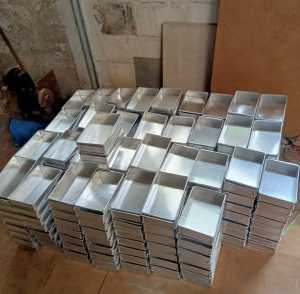 Loyang Brownies 15cm 20cm 22cm galvalum tebal / Loyang bolu / Loyang cetakan bronis