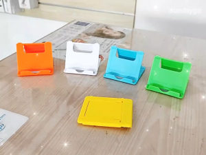 Mobile Phone Holder Table Desktop Stand Plastic Desk Mount Candy Color Mini Portable Holder Bracket