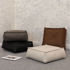 Japanese Tatami Ground Futon Leather Cushion Office Bedroom Long Sitting Artifact Washable Meditation Living Room Stool