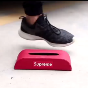 Honda logo Leather Car Tissue Box Holder