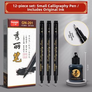 Calligraphy Brush Pen Soft Tip Art & Writing Suitable for Small Medium Large Script Signatures Calligraphic Training