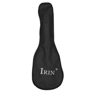 IRIN | IRIN 21 Inches Ukulele Guitar Case Soft Case Monolayer Bag Portable Black Shoulder Backpack Padded Guitar Parts & Accessories