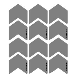 Reflective Arrow Tape for Cycling and Vehicle Safety Easy to Apply Self-Adhesive Waterproof Decals