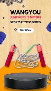 WANGYOU Skipping Ropes Professional Sports Fitness Series - JRW-03