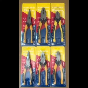 3pcs 6 Inches Standard Heavy Duty Pliers Tool Set Long Nose Pliers Set Cutter Long Nose Road Work Pliers Tool Vise