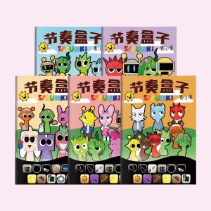 Creative DIY Handmade Sticker Toy for Girls Character Dress-Up Quiet Book Material New 2025 Fashionable Decal Stick-On Toy