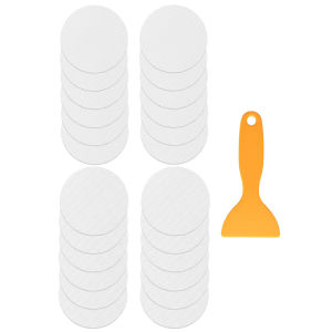 Round Original Non-Slip Bathtub Stickers Safety Bathroom Tubs Showers Treads Adhesive Decals Scraper For Bath Tub Shower Floor