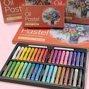 Artist Soft Oil Pastel Set 24/36/48 Colors Professional Painting Drawing Graffiti Art Crayons Washable Non Toxic Oil Paint Stick
