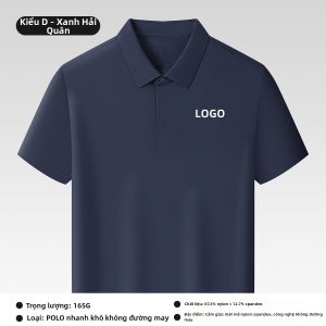 ZANBO | Áo Polo Tay Ngắn Mùa Hè In Logo Theo Yêu Cầu