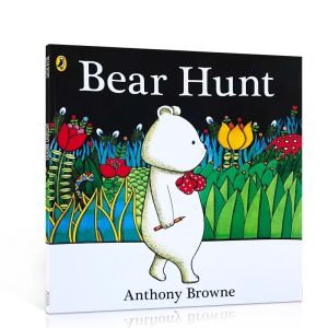 หนังสือปกอ่อนหมีล่า-ฉบับนานาชาติโดยหนังสือภาษาอังกฤษแท้ Anthony Browne