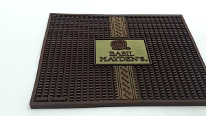 Waterproof Anti-slip Bar Rubber Mat PVC Pad Coaster Insulation for Cup & Mug