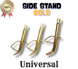 Honda BeAT Carb Motorcycle Parts Accessories Side Stand Gold 16cm 18cm 20cm Full Alloy w/ Bolts Universal