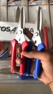 GUNTING HOLO KOREA GUNTING SERBA GUNA Hollow Seng Baja Ringan Kawat Tanaman Stainless Steel MIAMI