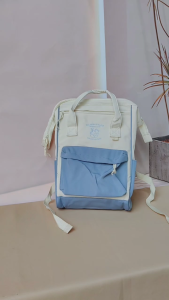 Student Korean Style Pastel Color Backpack Large Capacity Aesthetic Womens Fashion Backpack