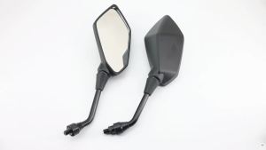 RYSJM | 2pc 10mm Motorcycle Rearview Mirrors Wide Angle Adjustable Side For Kawasaki Versys 650 1000 ER6N ER6F Z650 Z750 Z800 Z900 Z1000