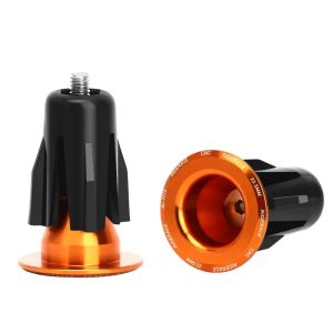 1 Pair Bike Grip Handle Bar End Cap Aluminium Alloy MTB Handlebar Grips Plugs Caps For Bicycle Handlebar Accessory
