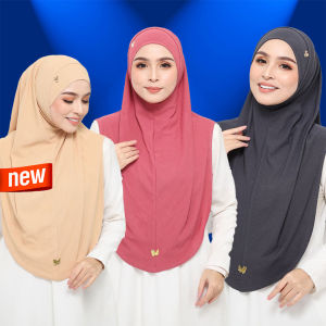 Tudung Syira Adinda Premium Mossscrepe Free Size [SIDEC FESTIVAL USAHAWAN GEMPAK]