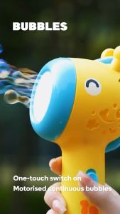 Máy Thổi Bong Bóng Hươu Cao Cổ Nhiều Màu Sắc  Đáng Yêu Mới Nhất 2025