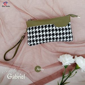POUCH GABRIEL by BIRU TSABITA / POUCH WANITA MOTIF TERBARU