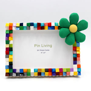 DIY photo frame 6inch，7inch  building block photo frame creative photo frame gifts setting table