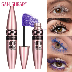 Smudge Proof Mascara Volumizing Lengthening Curling Quick Dry Flake Free Colorful Women Eyelashes Beauty Cosmetics