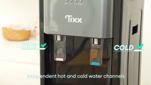 Tixx Water Dispenser Hot and Cold Bottom Load Automatic Water Pump