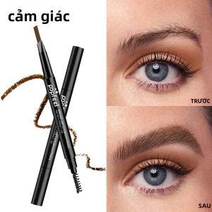 Bút Kẻ Mày Hai Đầu Chống Thấm Nước POPFEEL Công Thức Chống Mồ Hôi Lâu Trôi Cho Lông Mày Có Cấu Trúc Rõ Nét Thân Thiện Với Người Mới Bắt Đầu