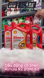 [ HÀNG CHÍNH HÃNG SHELL ] Nhớt Shell Rimula R2 Extra 20w50 chuyên dùng cho xe chịu tải và xe du lịch máy dầu