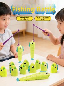 UBT | Magnetic Educational Childrens Fishing Toy Extendable Fish