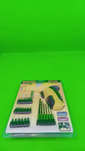 Mesin Bor Baterai Cordless Drill Screwdriver Bor Tangan Baterai