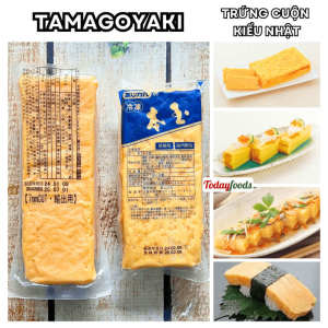 (CHỈ GIAO HCM) Trứng Cuộn Kiểu Nhật Tamagoyaki Nguyên Thanh 380G / Cắt Sẵn 400G