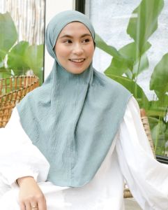 BERGO MINI CRINKLE AIRFLOW/KERUDUNG INSTAN/KHIMAR TERBARU/HIJAB TERLARIS