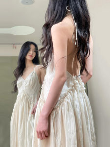 unifittoo | High-end Backless Halter Dress