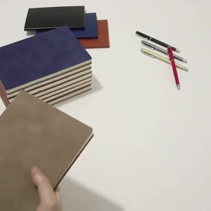 Note Book Business Design A5 Notebook Sheepskin Hand Ledger Notebook Study And Work Retro Notebook- JC Elise