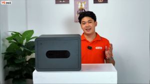 Két sắt điện tử vân tay Xiaomi Mijia Smart Safe BGX-5/X1-3001 có báo động / Mijia Smart Safe BGX-5/X1-303 model 2025