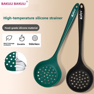 BAKULI | Silicone Kitchen Strainer for Filtering and Serving Noodles and Baby Food