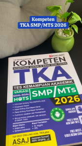 Arruzzmediastore Kompeten Tes Kompetensi Akademik TKA SMP MTs 2026 Buku Ujian Nasional dan Sekolah