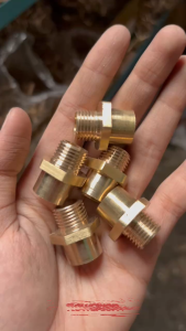 Double Sock Drat Luar Dalam 1/4 Bahan Kuningan