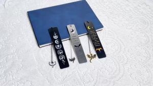 Fantasy Dragon Kim Loại Bookmark Thép Không Gỉ Gothic Sách Quyến Rũ Dành Cho Người Yêu Sách Học Sinh Đồ Dùng Học Tập Quà Tặng Cho Người Hâm Mộ Rồng