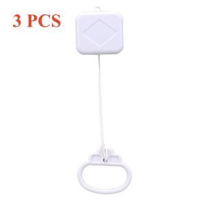 Pull String Cord Music Box White Baby Infant Kids Bed Bell Rattle Toy Gifts New Parts Accessories for Children Brahms Lullaby